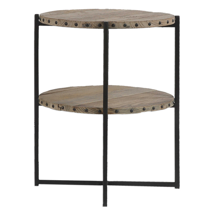 Uttermost - Kamau Round Accent Table - 24532