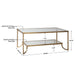 Uttermost - Katina Gold Leaf Coffee Table - 24540 - GreatFurnitureDeal