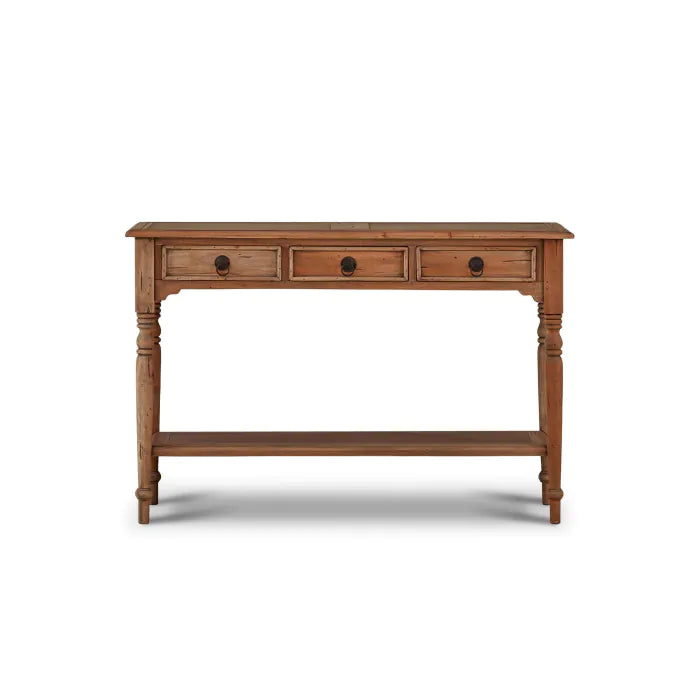 Bramble - Tucker 3 Drawer Sofa Table w/ Shelf - BR-24543 - GreatFurnitureDeal