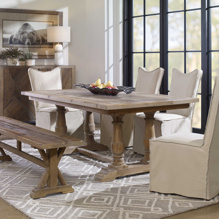 Uttermost -  Stratford Salvaged Wood Dining Table - 24557