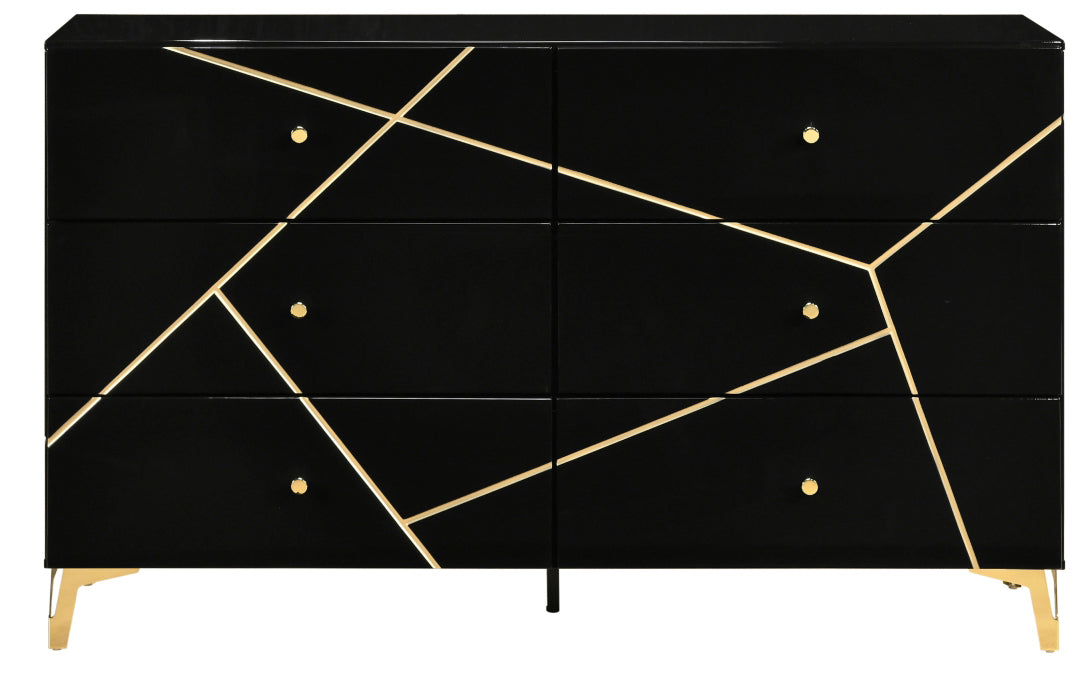 Homelegance - Orlo Dresser in Black - 2455NBK-5
