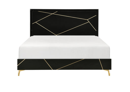 Homelegance - Orlo California King Bed in Black - 2455NBKK-1CK* - GreatFurnitureDeal