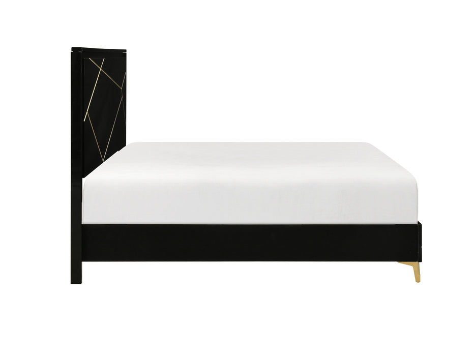 Homelegance - Orlo 3 Piece King Bedroom Set in Black - 2455NBKK-1EK*3