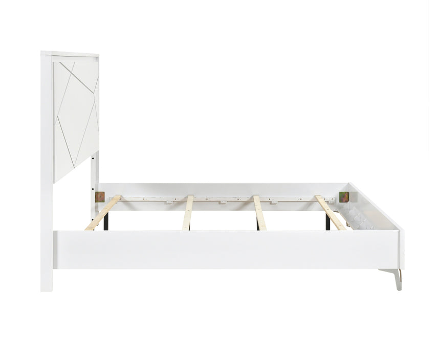 Homelegance - Orlo 3 Piece King Bedroom Set in White - 2455NWHK-1EK*3
