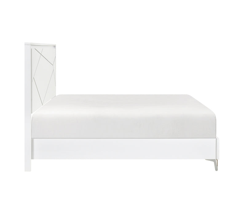 Homelegance - Orlo Full Bed in White - 2455NWHF-1*