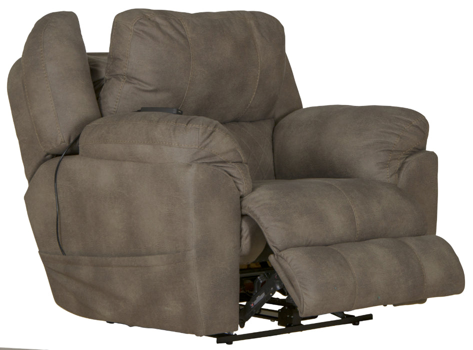 Catnapper - Flynn Power Headrest w-Lumbar Power Lay Flat Recliner w-Dual Heat & Massage - 762450-7-FIG-MTO - GreatFurnitureDeal