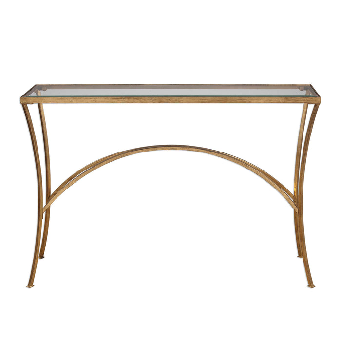 Uttermost - Alayna Gold Console Table - 24640 - GreatFurnitureDeal