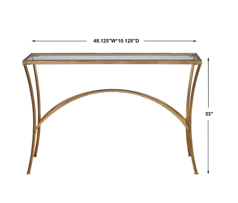 Uttermost - Alayna Gold Console Table - 24640