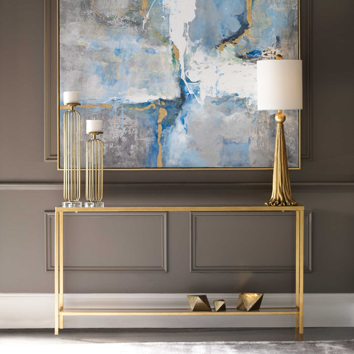 Uttermost - Hayley Gold Console Table - 24685