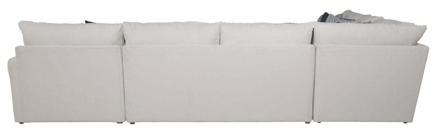 Jackson Furniture - Polaris 4 Piece Modular Sectional in Sugar - 2470-62-59-30-76-SUGAR-MTO - GreatFurnitureDeal