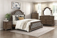 Homelegance - Buckingham 4 Piece King Upholstered Bedroom Set in Brown - 2473K-1EK*4 - GreatFurnitureDeal
