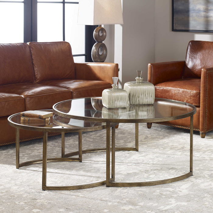 Uttermost - Rhea Nested Coffee Tables S/2 - 24747 - GreatFurnitureDeal