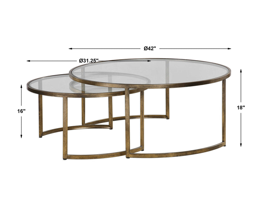 Uttermost - Rhea Nested Coffee Tables S/2 - 24747