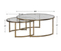 Uttermost - Rhea Nested Coffee Tables S/2 - 24747 - GreatFurnitureDeal