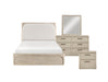 Homelegance - Alita 5 Piece Queen Bedroom Set in Light Gray Natural - 2477-1*9 - GreatFurnitureDeal