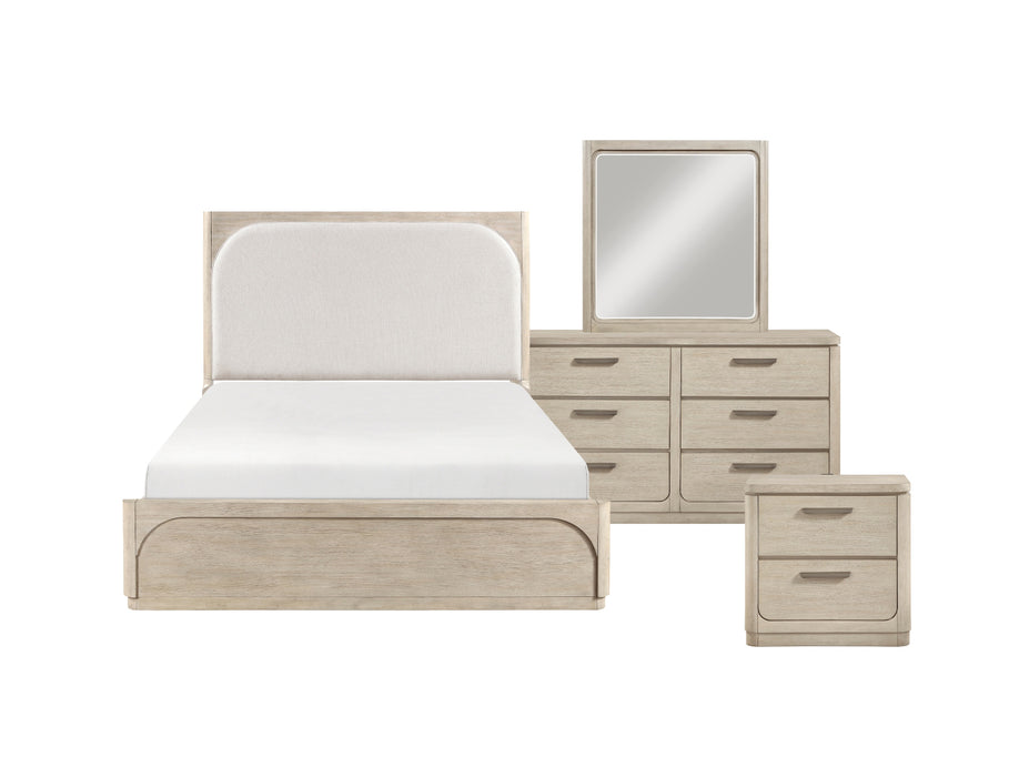 Homelegance - Alita California King Bed in Light Gray Natural - 2477K-1CK* - GreatFurnitureDeal
