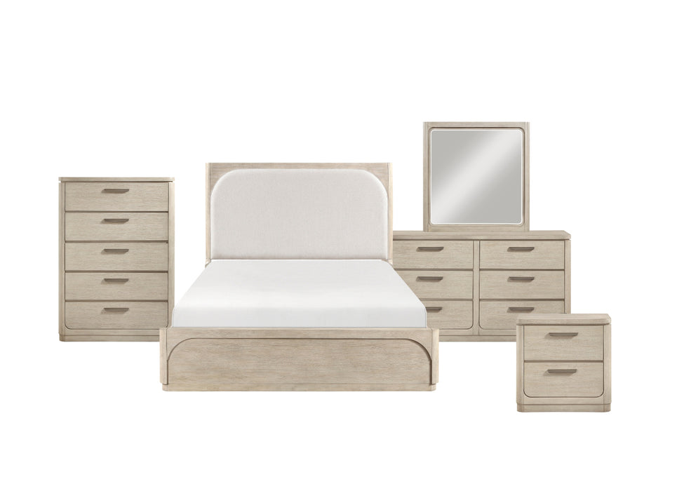 Homelegance - Alita 3 Piece Queen Bedroom Set in Light Gray Natural - 2477-1*3 - GreatFurnitureDeal