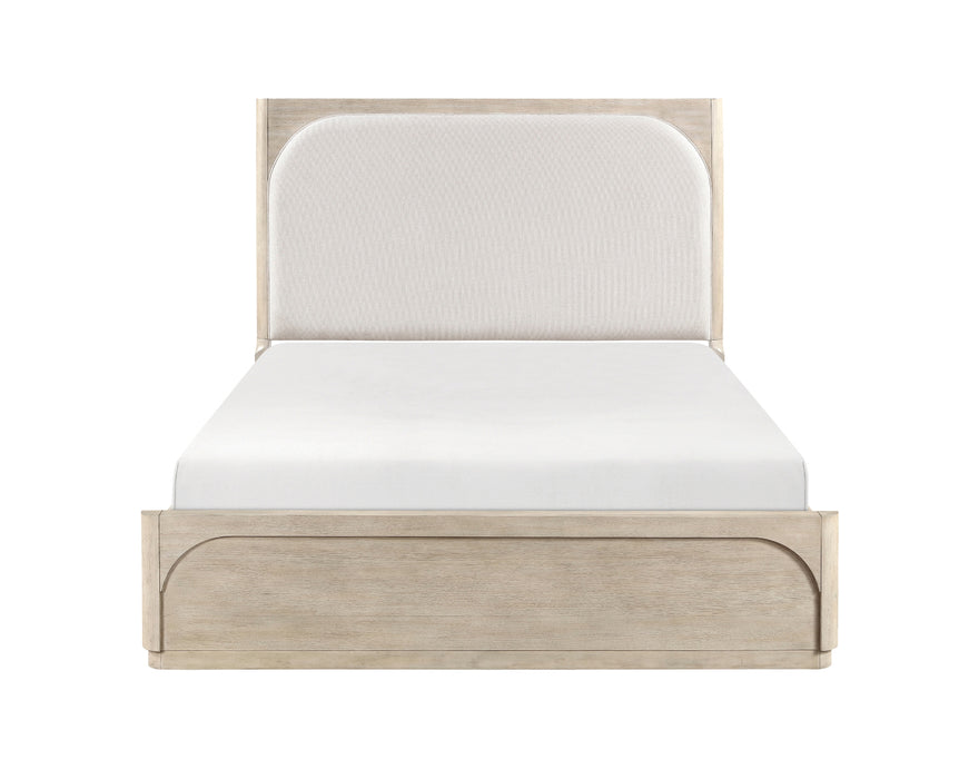 Homelegance - Alita Queen Bed in Light Gray Natural - 2477-1* - GreatFurnitureDeal