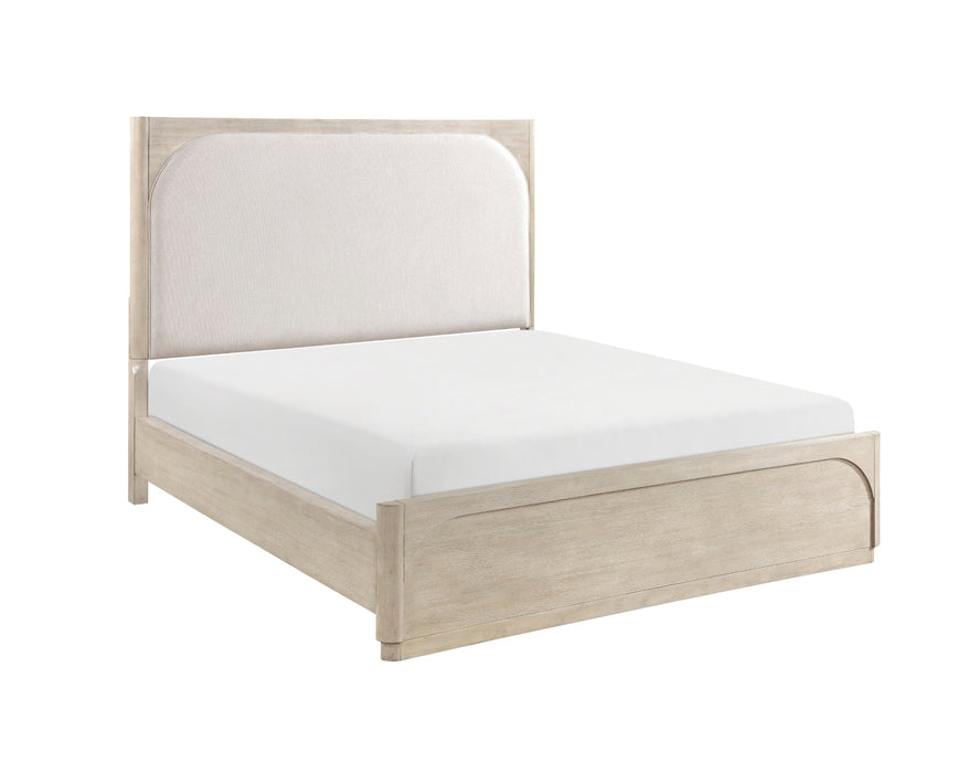 Homelegance - Alita Queen Bed in Light Gray Natural - 2477-1* - GreatFurnitureDeal