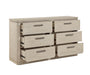 Homelegance - Alita 4 Piece California King Bedroom Set in Light Gray Natural - 2477K-1CK*4 - GreatFurnitureDeal