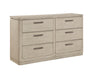 Homelegance - Alita 4 Piece Queen Bedroom Set in Light Gray Natural - 2477-1*4 - GreatFurnitureDeal