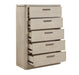 Homelegance - Alita Chest in Light Gray Natural - 2477-9 - GreatFurnitureDeal