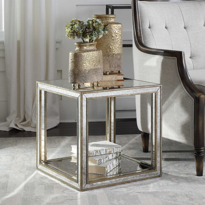 Uttermost - Julie Mirrored Accent Table - 24789