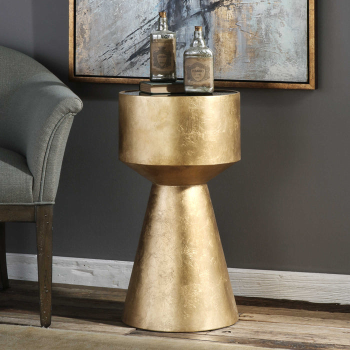 Uttermost - Veira Gold Accent Table - 24807