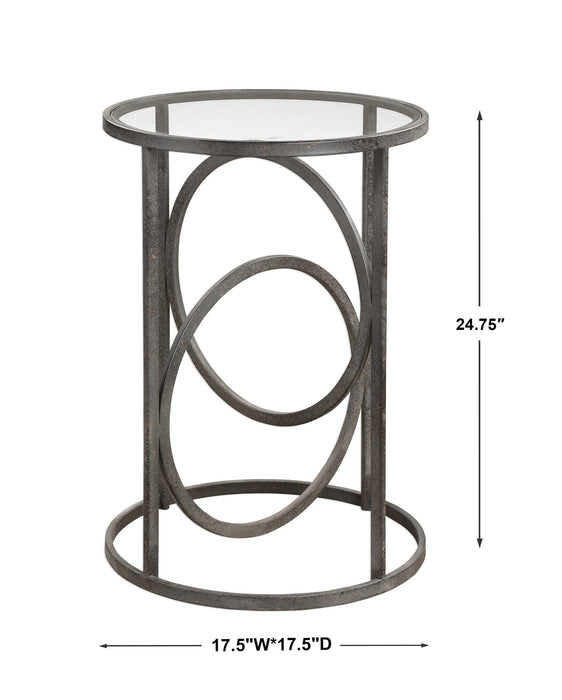 Uttermost - Lucien Iron Accent Table - 24809 - GreatFurnitureDeal