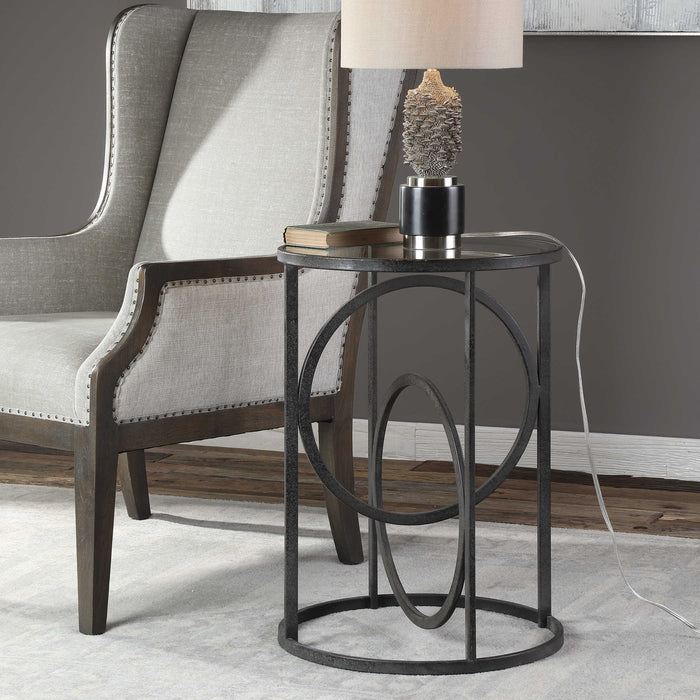 Uttermost - Lucien Iron Accent Table - 24809 - GreatFurnitureDeal