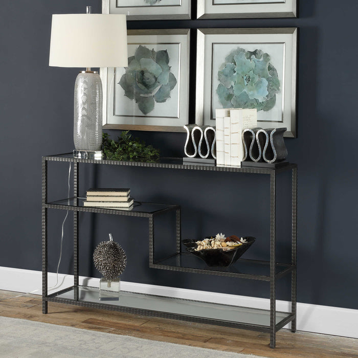 Uttermost - Leo Industrial Console Table - 24810