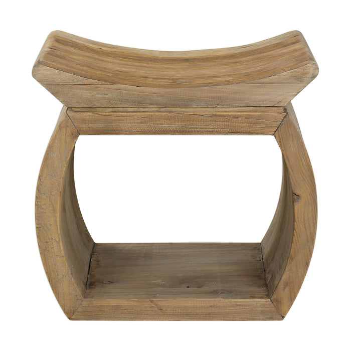 Uttermost - Connor Elm Accent Stool - 24814