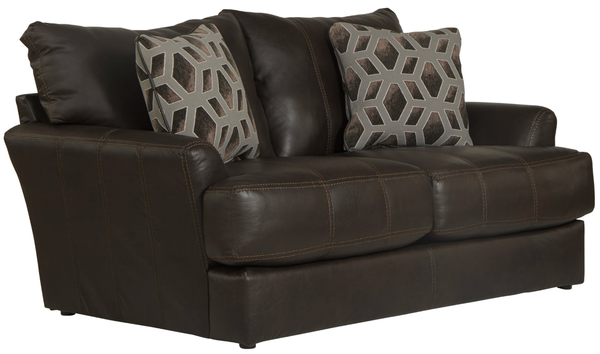 Jackson Furniture - Prato 2 Piece Sofa Set in Chocolate - 2482-03-02-CHOCOLATE-MTO - GreatFurnitureDeal