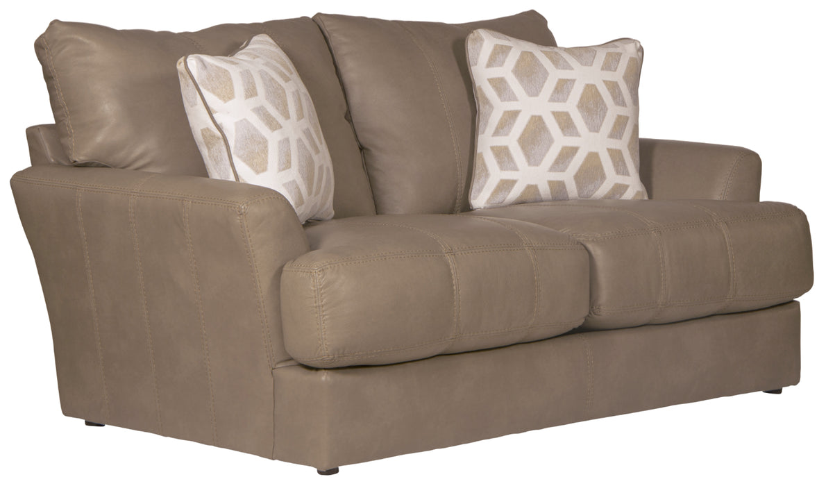 Jackson Furniture - Prato Loveseat in Putty - 2482-02-PUTTY-MTO - GreatFurnitureDeal