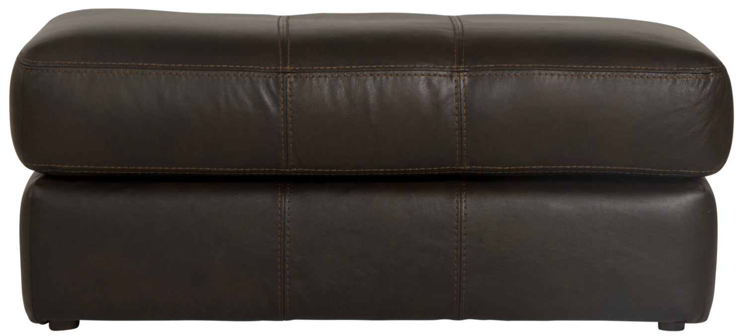 Jackson Furniture - Prato Ottoman in Chocolate - 2482-10-CHOCOLATE-MTO - GreatFurnitureDeal