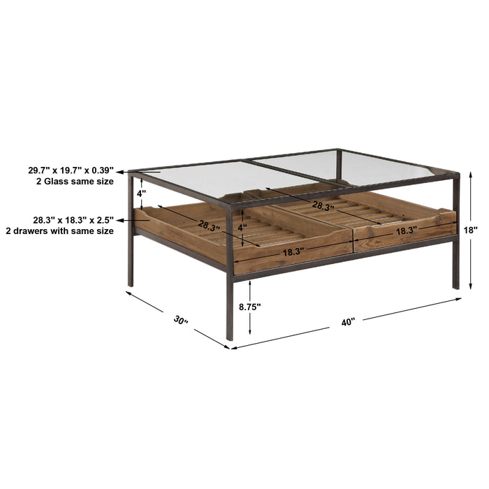 Uttermost - Silas Coffee Table - 24855