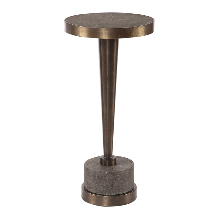 Uttermost - Masika Bronze Accent Table - 24863 - GreatFurnitureDeal