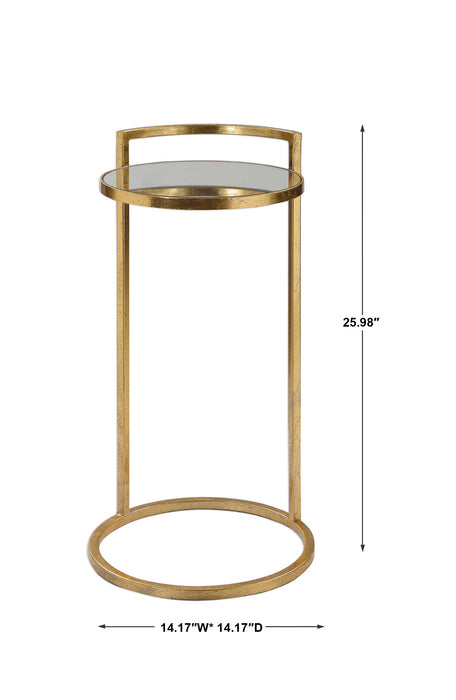 Uttermost - Cailin Gold Accent Table - 24886 - GreatFurnitureDeal
