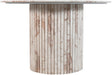 Meridian Furniture - Genoa 48" Cream Genuine Marble Dining Table - 248Breccia-DT48 - GreatFurnitureDeal