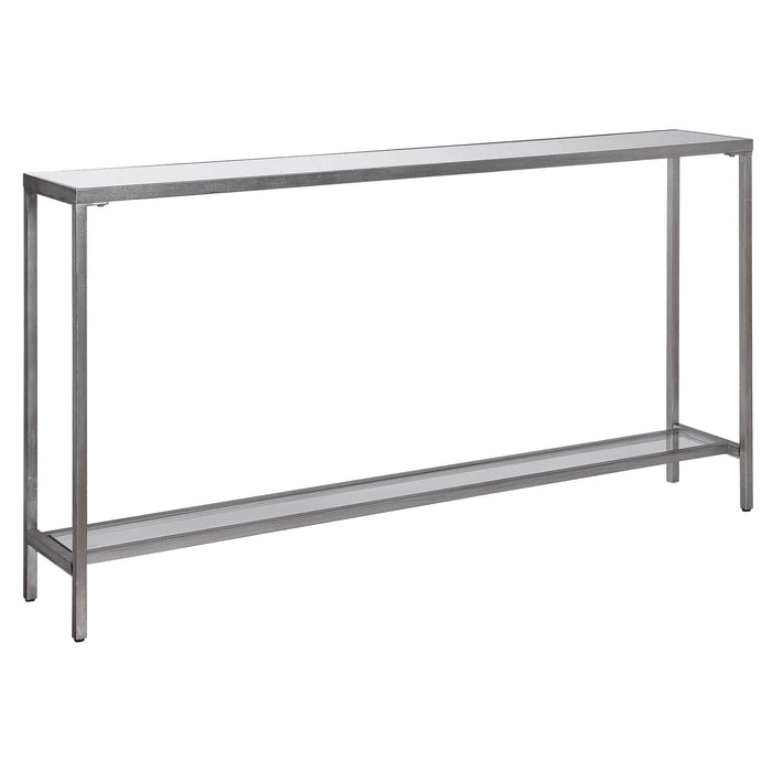 Uttermost - Hayley Silver Console Table - 24913 - GreatFurnitureDeal