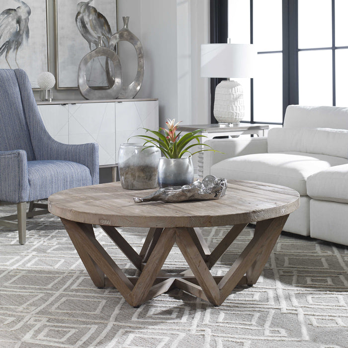 Uttermost - Kendry Reclaimed Wood Coffee Table - 24928