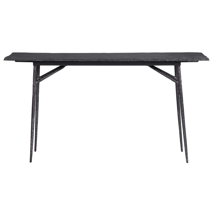 Uttermost - Basuto Steel Console Table - 24953 - GreatFurnitureDeal
