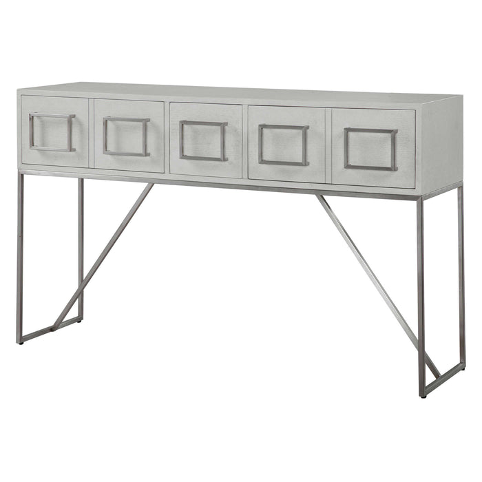 Uttermost - Abaya White Console Table - 24954