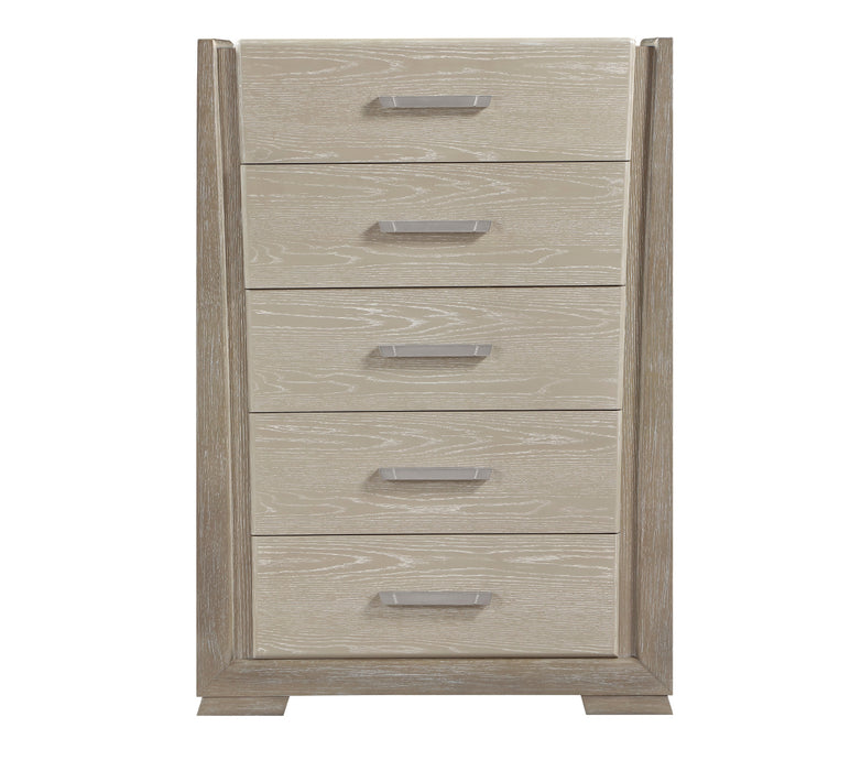 Homelegance - Aeon 5 Piece Queen Bedroom Set in Light Gray - 2496-1*9 - GreatFurnitureDeal
