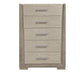 Homelegance - Aeon 5 Piece California King Bedroom Set in Light Gray - 2496K-1CK*9 - GreatFurnitureDeal