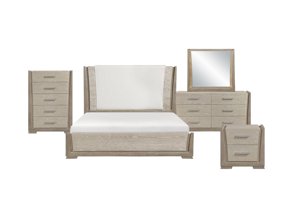 Homelegance - Aeon California King Bed in Light Gray - 2496K-1CK* - GreatFurnitureDeal