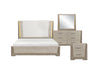 Homelegance - Aeon 4 Piece Queen Bedroom Set in Light Gray - 2496-1*4 - GreatFurnitureDeal