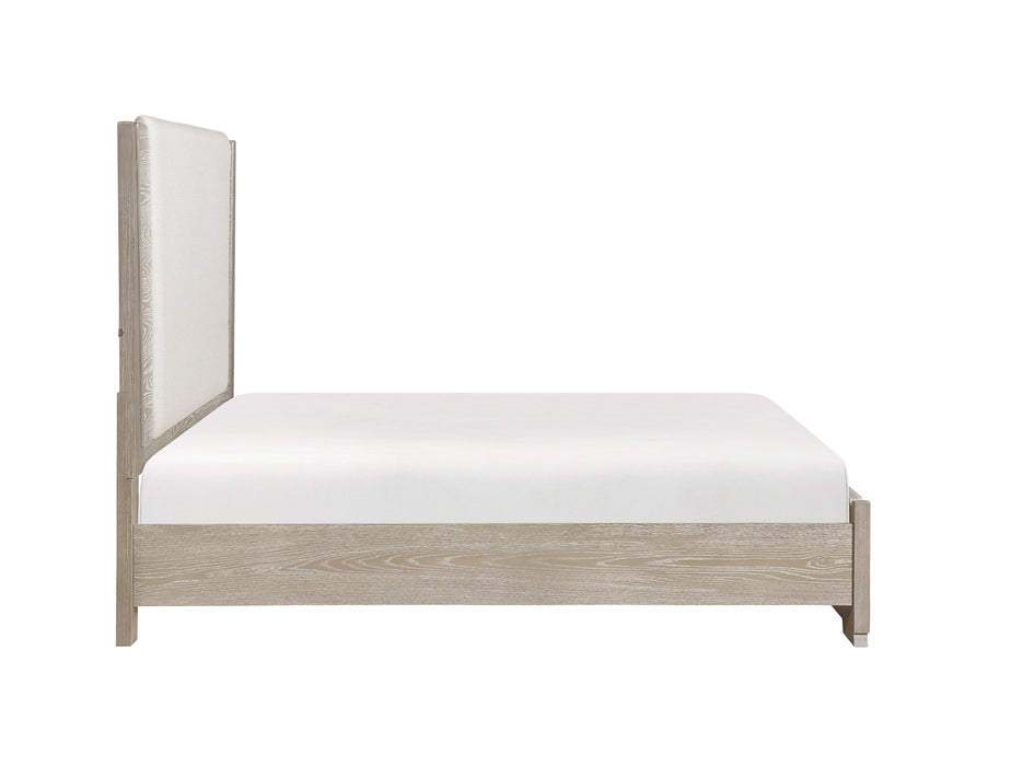 Homelegance - Aeon 4 Piece California King Bedroom Set in Light Gray - 2496K-1CK*4