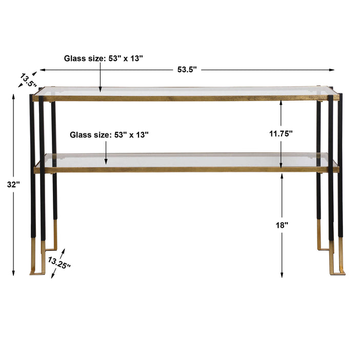 Uttermost - Kentmore Modern Console Table - 24978 - GreatFurnitureDeal