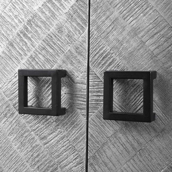 Uttermost - Keyes 2 Door Gray Cabinet - 24990